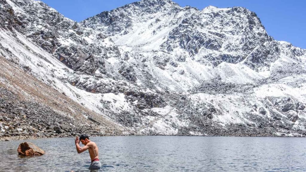 Janai Purnima Rituals at Sacred Gosaikunda Lake