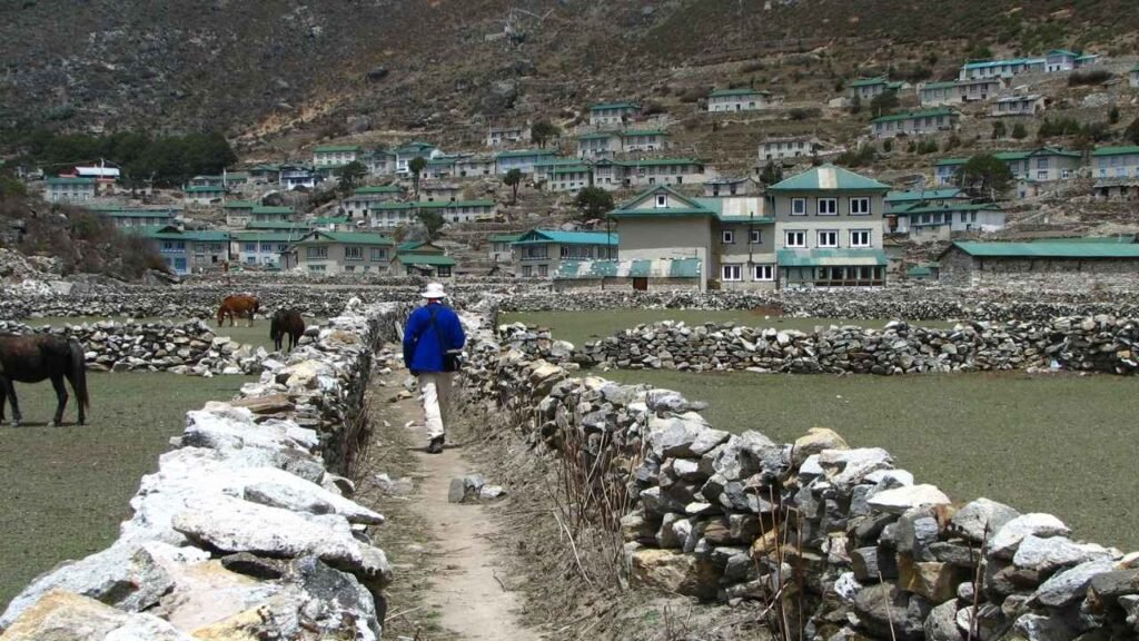 Sherpa Village of Nepal Khumjung Village